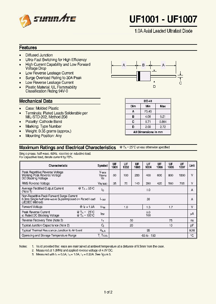 UF1006_8758381.PDF Datasheet