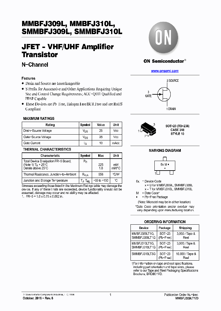 SMMBFJ310LT3G_8759368.PDF Datasheet