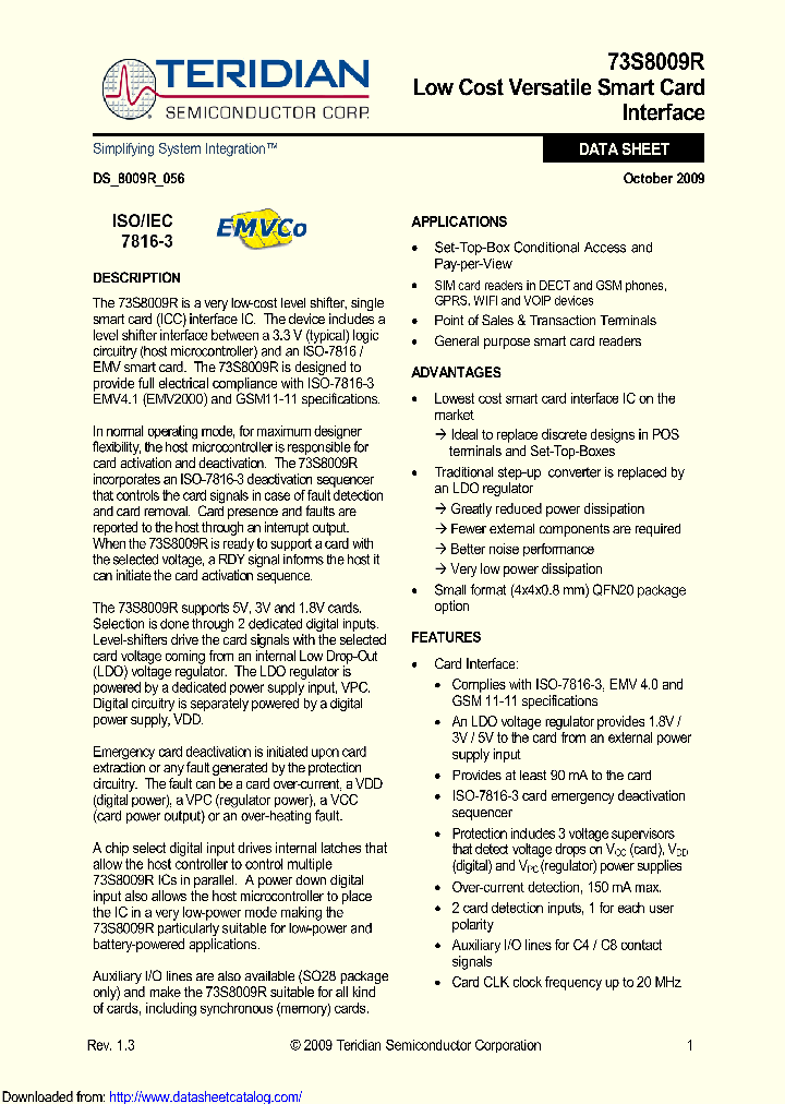 73S8009R_8765022.PDF Datasheet