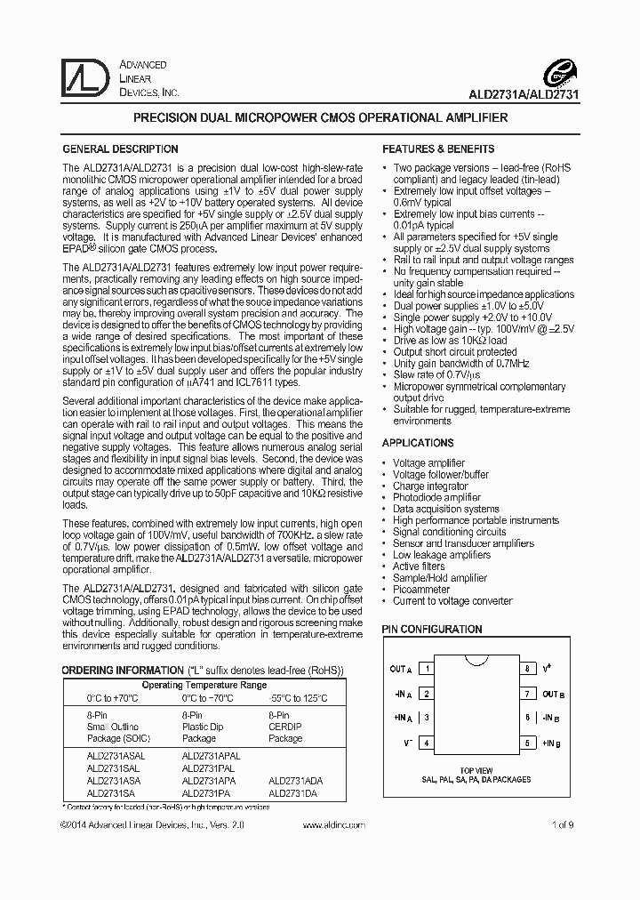 ALD2731DA_8770683.PDF Datasheet