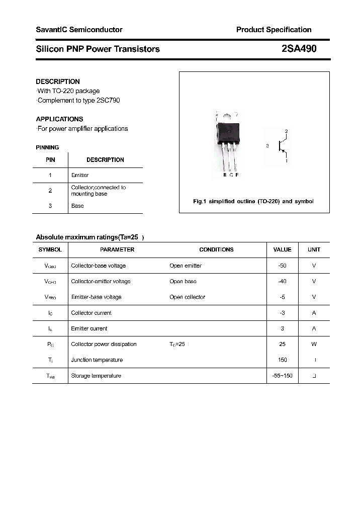 2SA490_8772937.PDF Datasheet