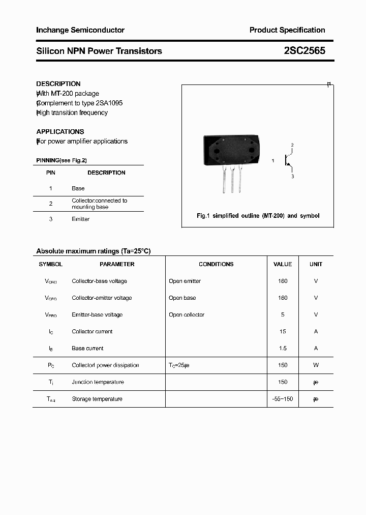 2SC2565_8773596.PDF Datasheet