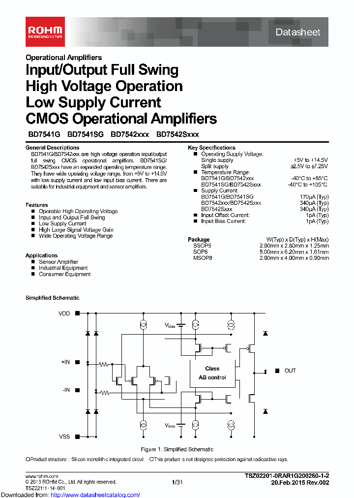 BD7542SFVM_8789960.PDF Datasheet