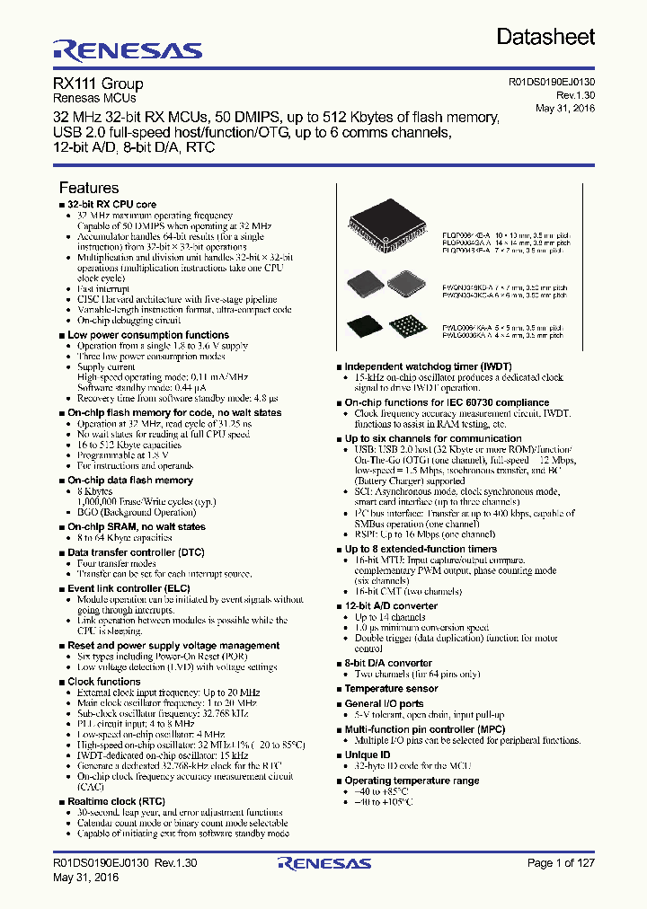 R5F51116ADLF_8808114.PDF Datasheet