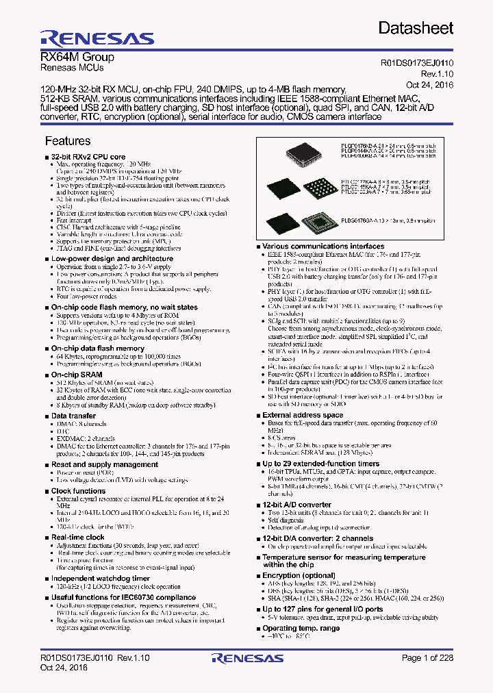 R5F564MLGDFC_8812653.PDF Datasheet