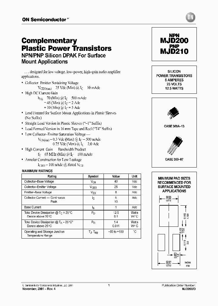 MJD200-D_8813629.PDF Datasheet