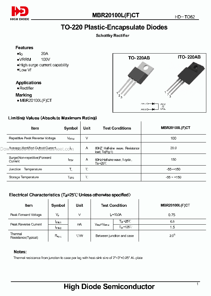 MBR20100L-F-CT-H_8816279.PDF Datasheet