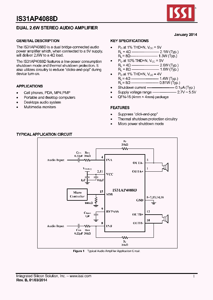 IS31AP4088D-QFLS2-TR_8817605.PDF Datasheet