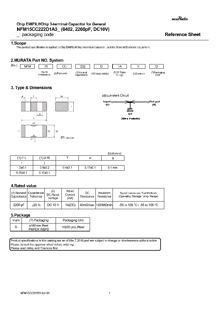 NFM15CC222D1A3_8822305.PDF Datasheet