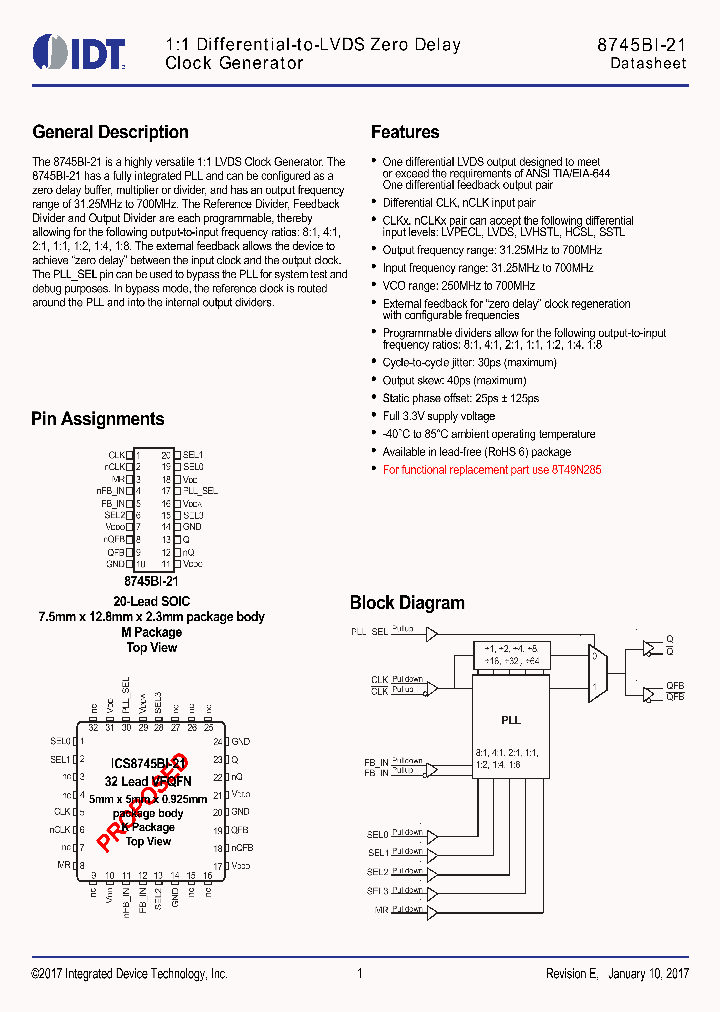 ICS8745BMI-21_8822924.PDF Datasheet