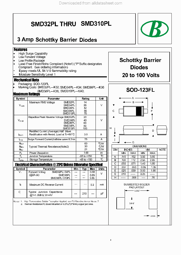 SMD38PL-3A-SOD-123FL_8829260.PDF Datasheet