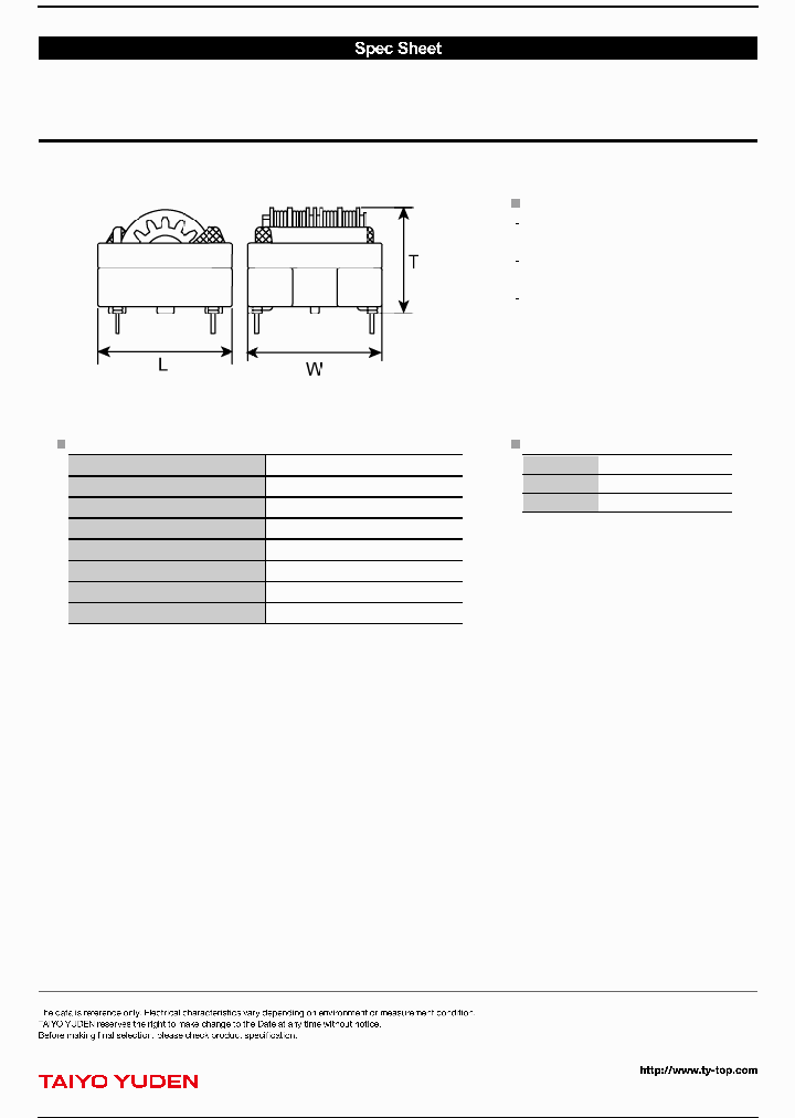 TLF24HBH1223R0K1_8830705.PDF Datasheet