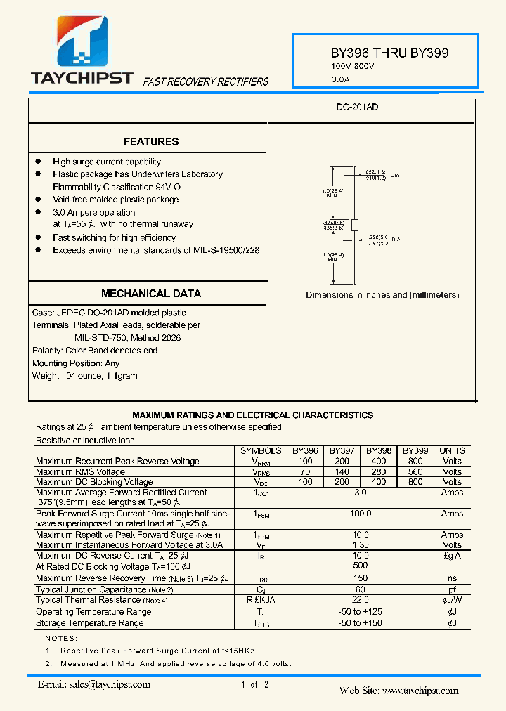 BY398_8830888.PDF Datasheet