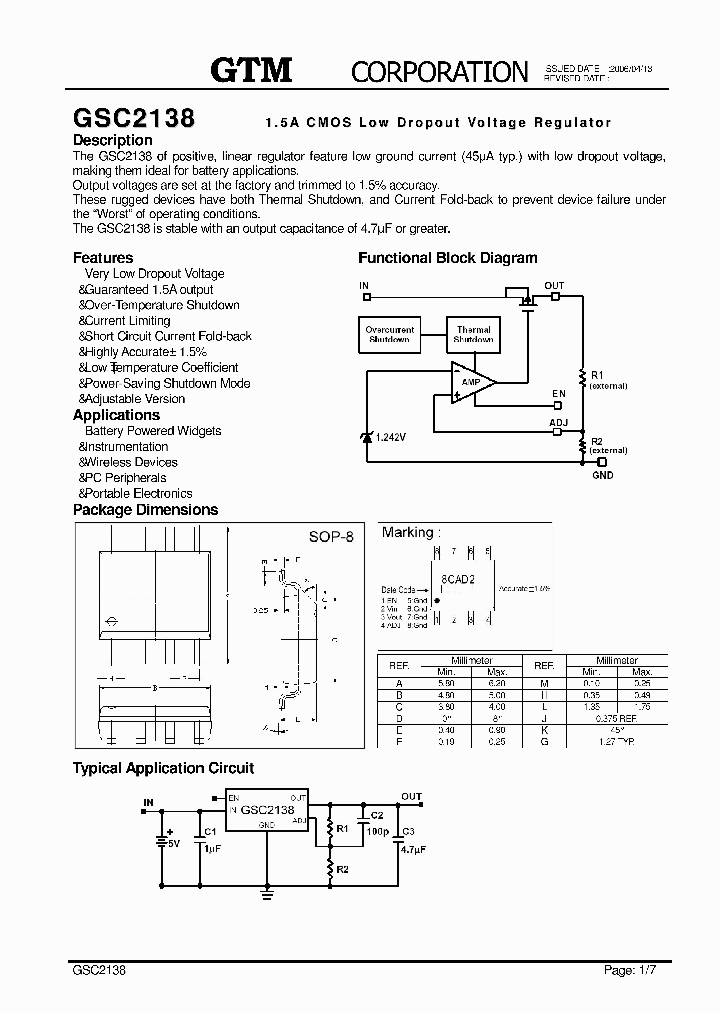 GSC2138_8841547.PDF Datasheet