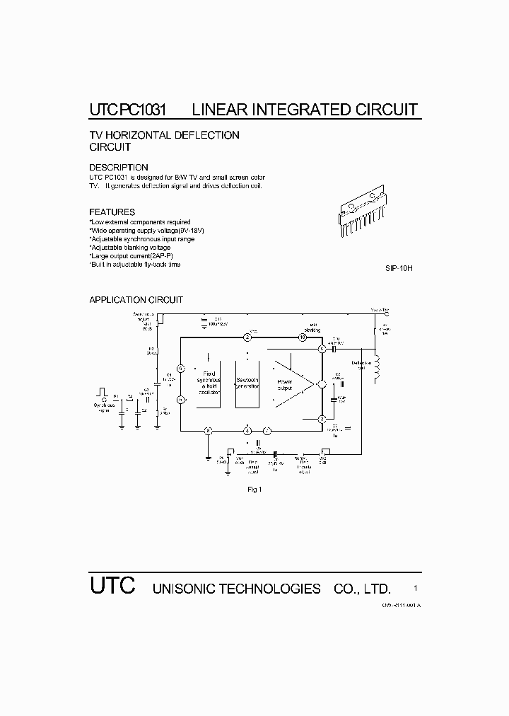 UTCPC1031_8840172.PDF Datasheet