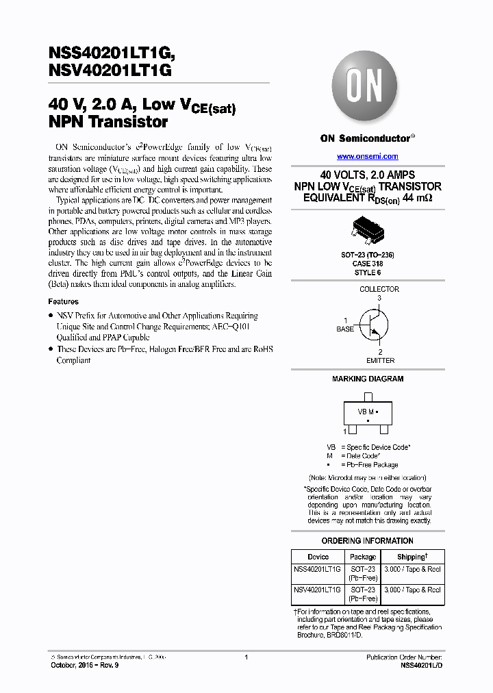 NSV40201LT1G_8837661.PDF Datasheet