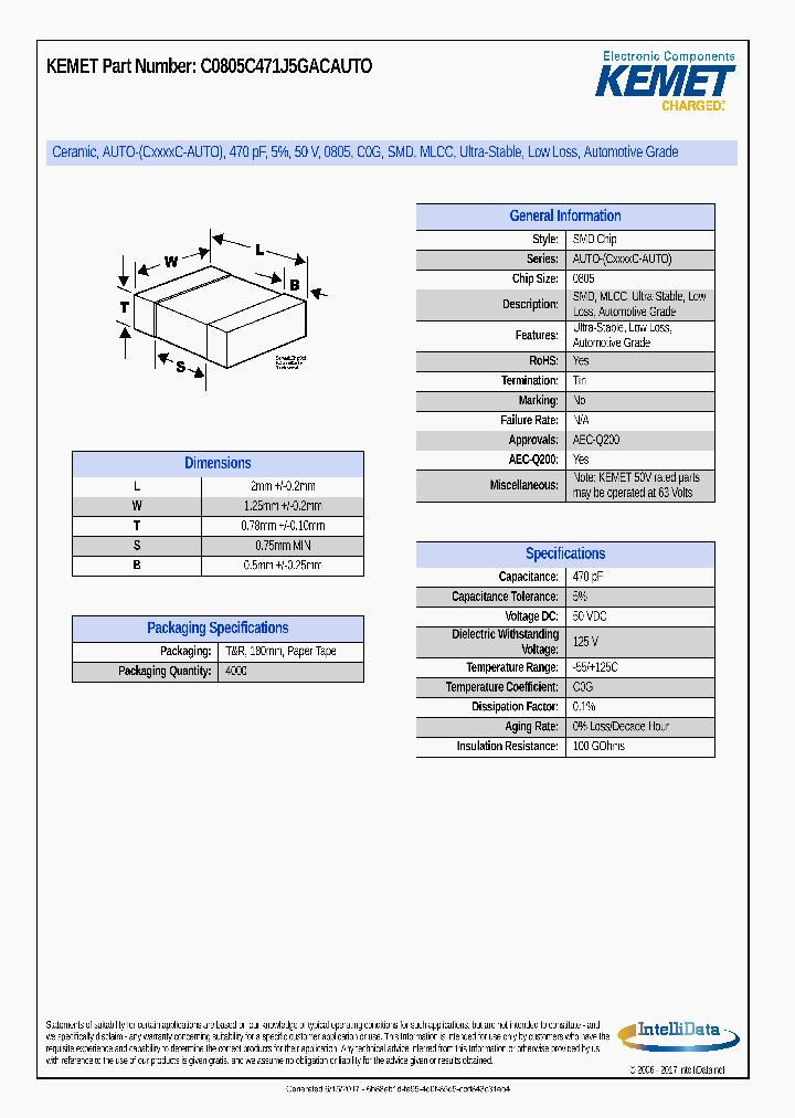 C0805C471J5GACAUTO_8834849.PDF Datasheet