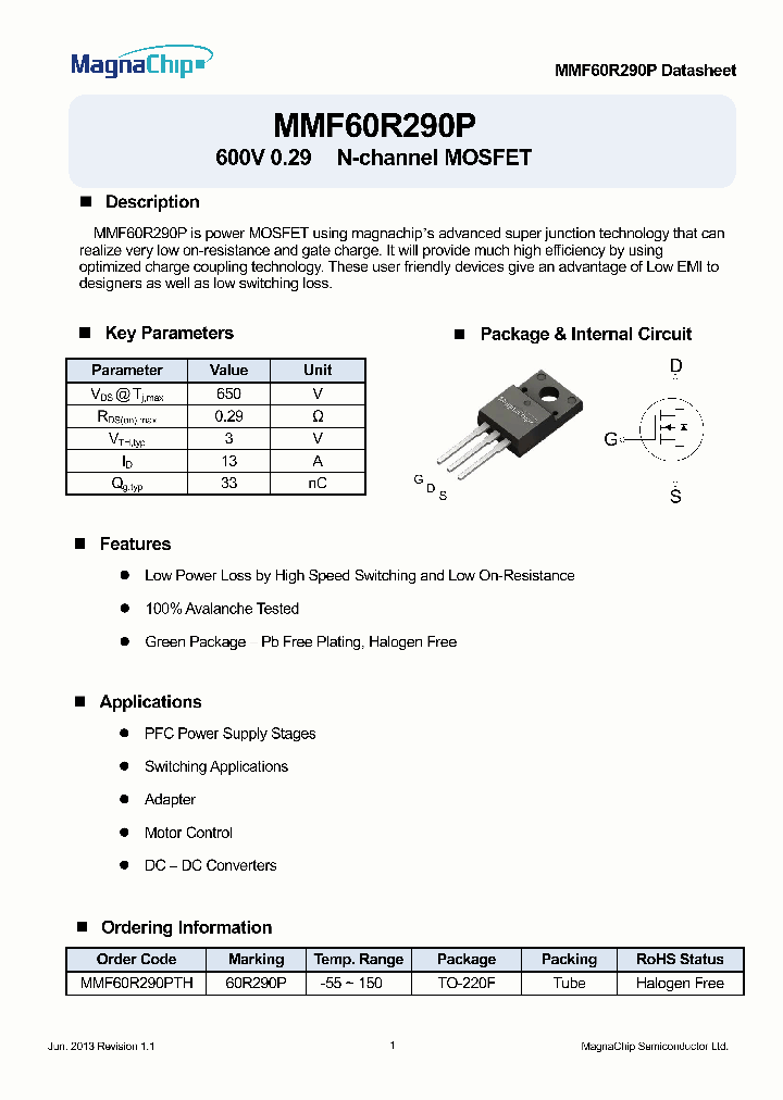 MMF60R290PTH_8841971.PDF Datasheet