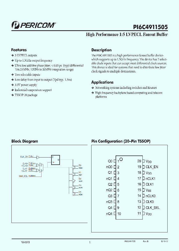 PI6C4911505_8836458.PDF Datasheet