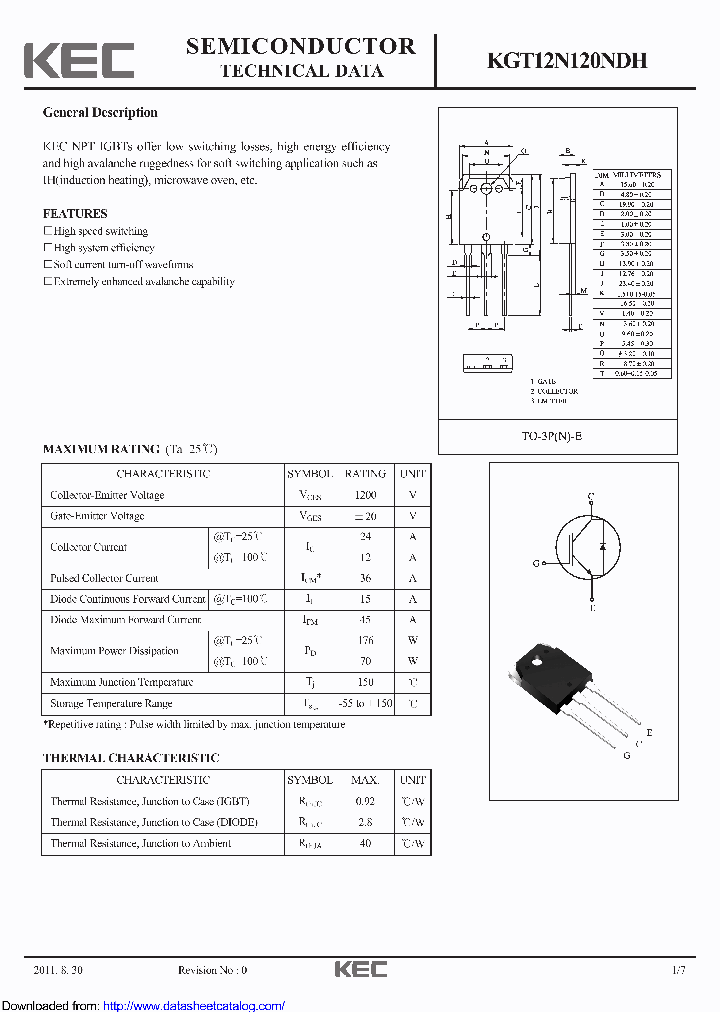 KGT12N120NDH_8843416.PDF Datasheet