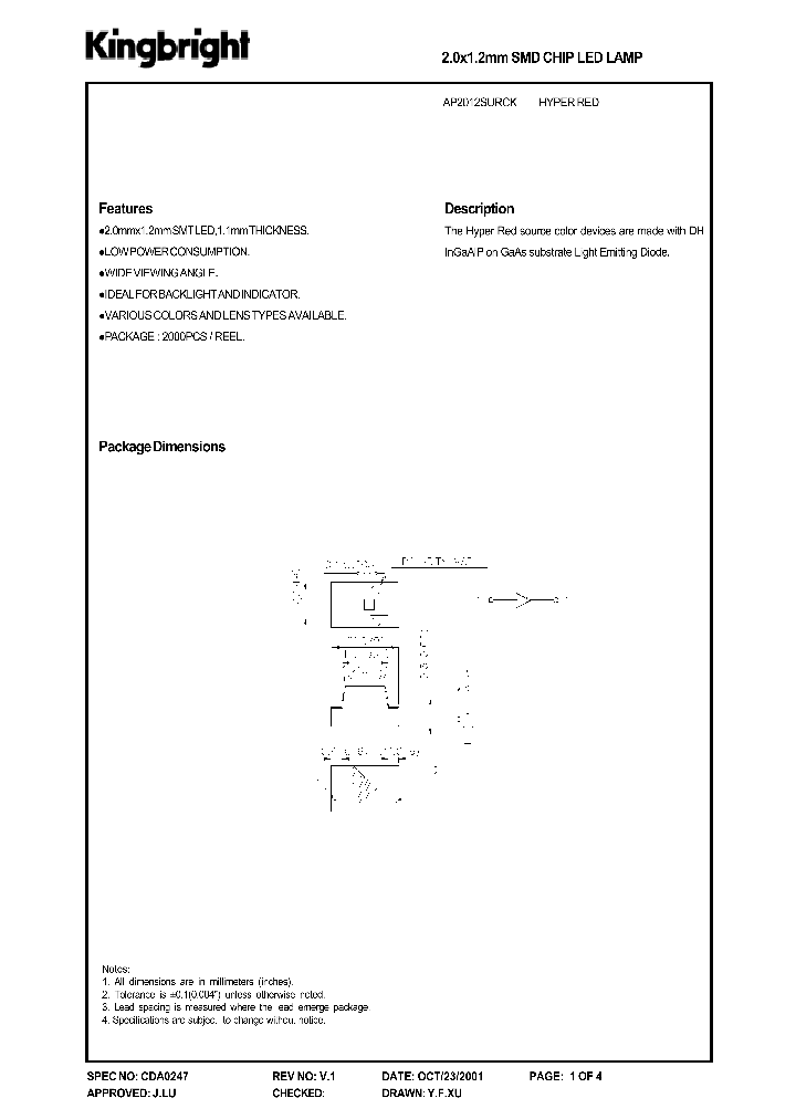 AP2012SURCK_8852175.PDF Datasheet