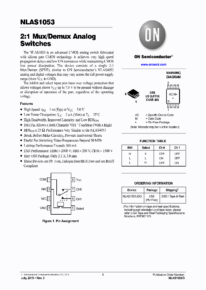 NLAS1053USG_8845900.PDF Datasheet