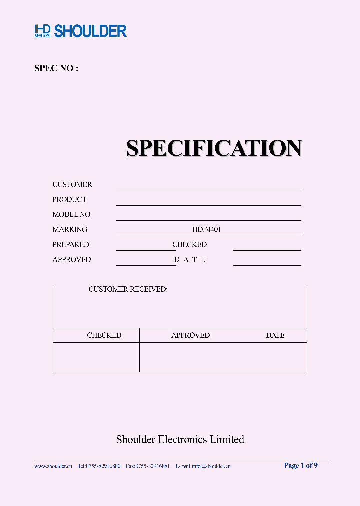 HDF433MS4_8850838.PDF Datasheet