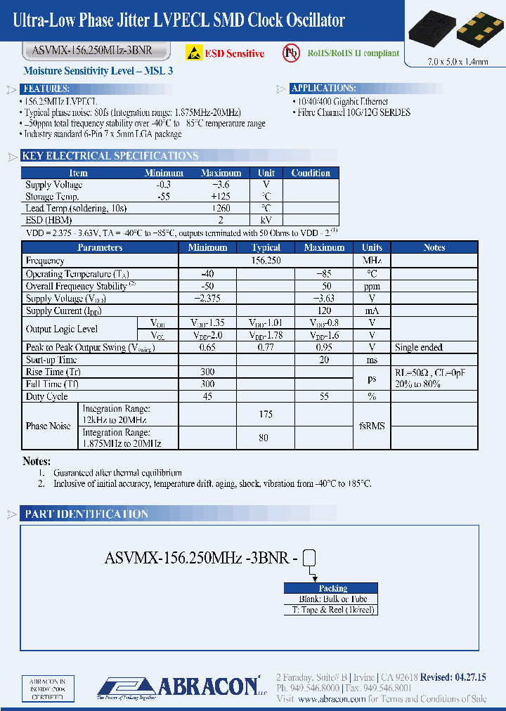 ASVMX-156250MHZ-3BNR_8850887.PDF Datasheet