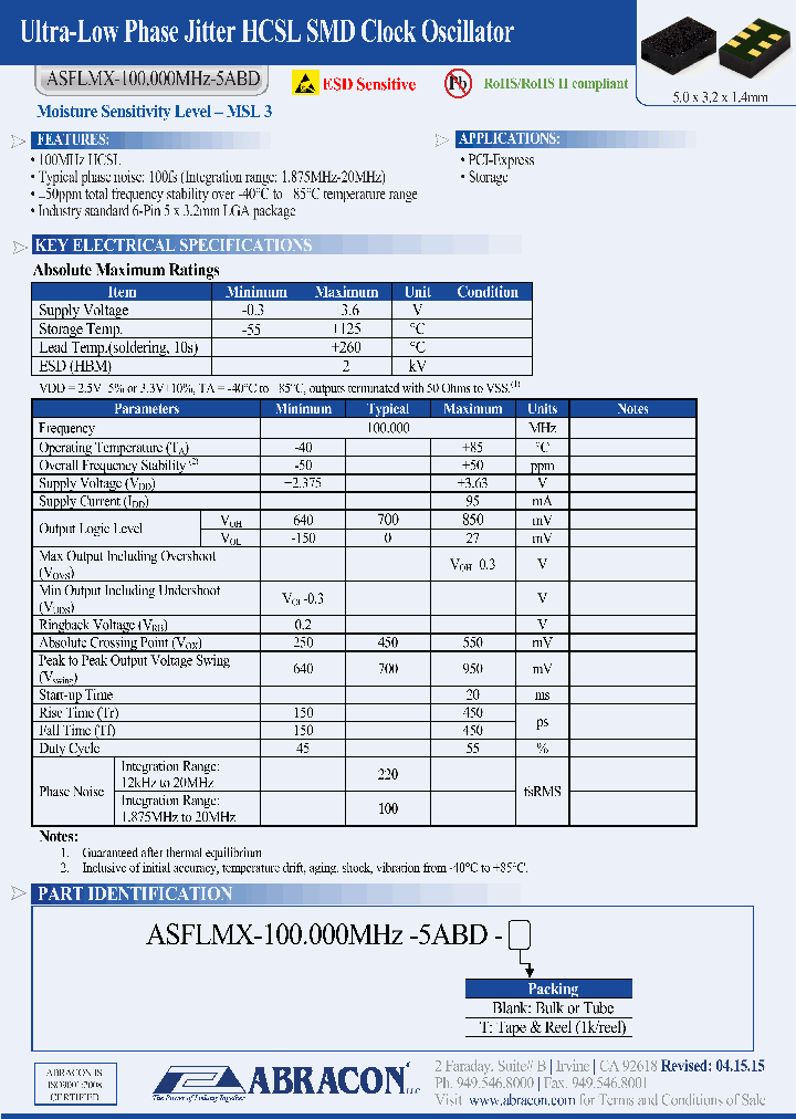 ASFLMX-100000MHZ-5ABD_8850899.PDF Datasheet