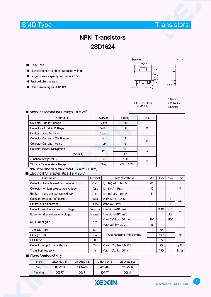 2SD1624-R_8852307.PDF Datasheet