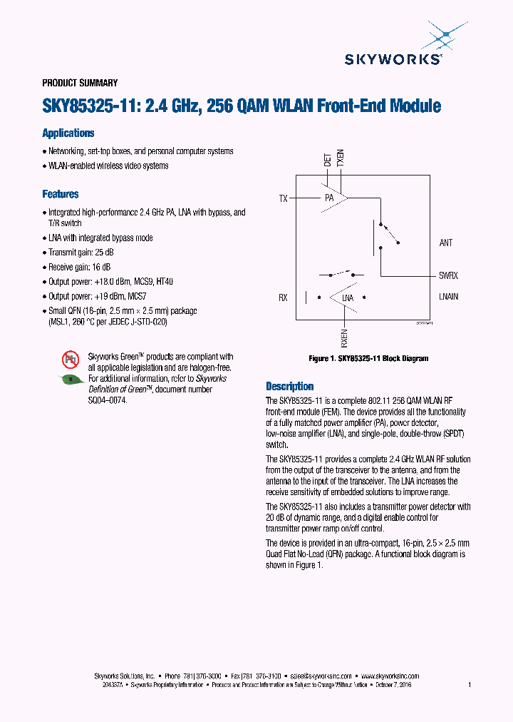 SKY85325-11_8856326.PDF Datasheet