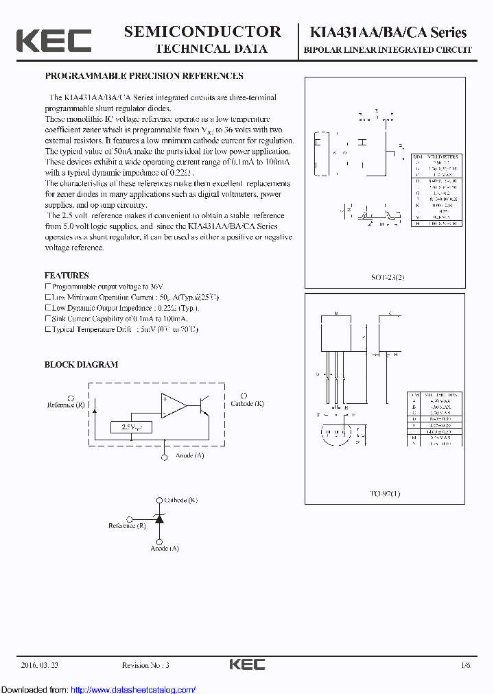 KIA431BA_8861488.PDF Datasheet