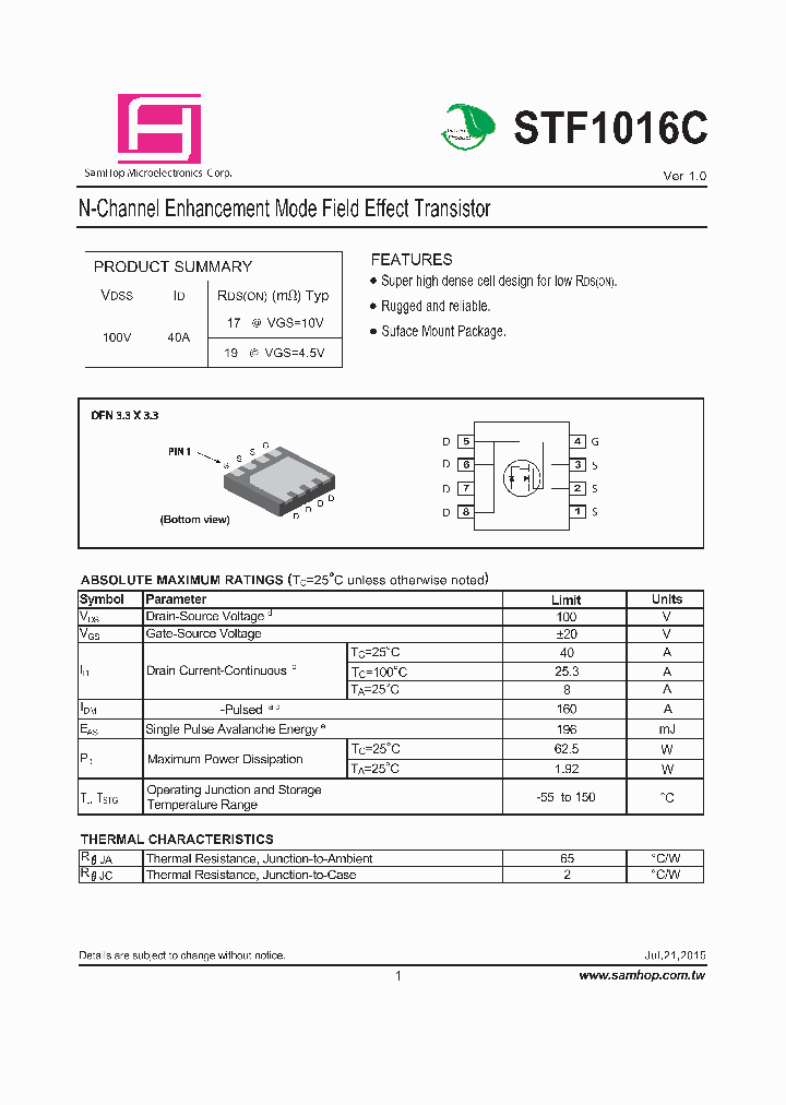 STF1016C_8863953.PDF Datasheet