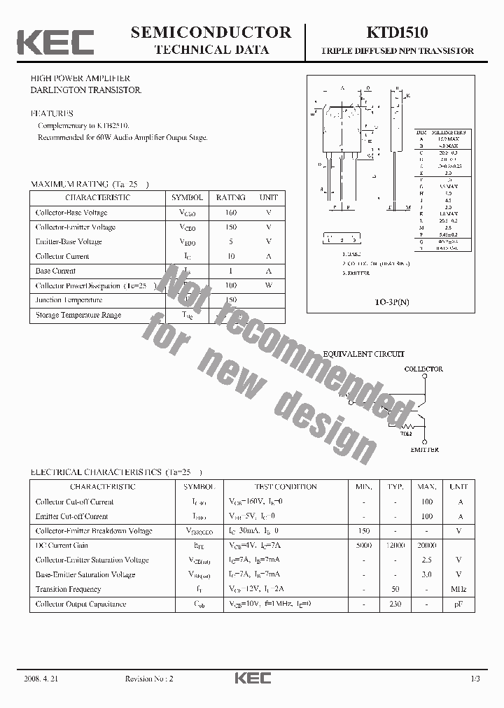 KTD1510-15_8865129.PDF Datasheet