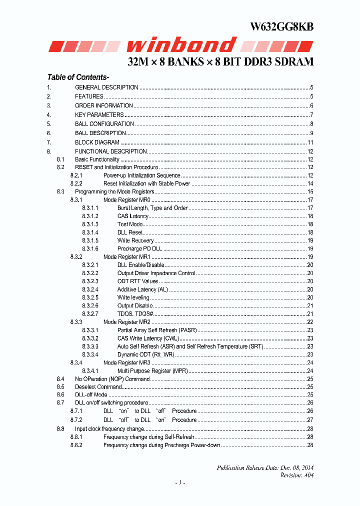 W632GG8KB_8868370.PDF Datasheet