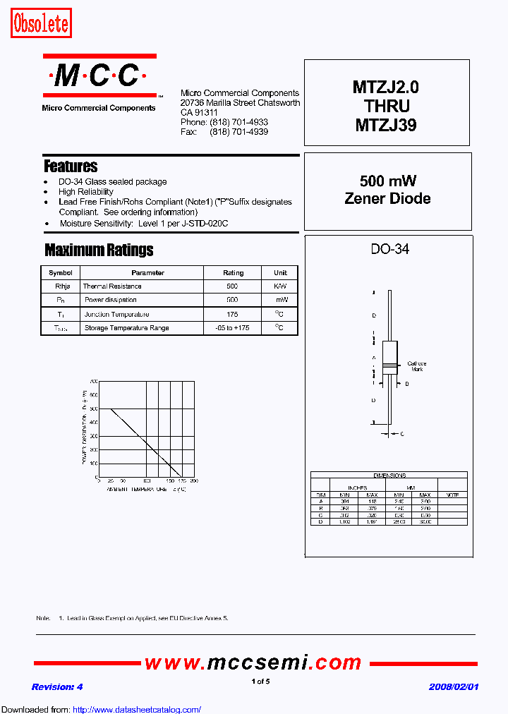 MTZJ56C_8870571.PDF Datasheet