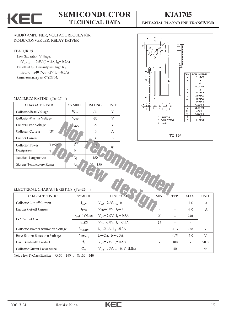 KTA1705-15_8874442.PDF Datasheet