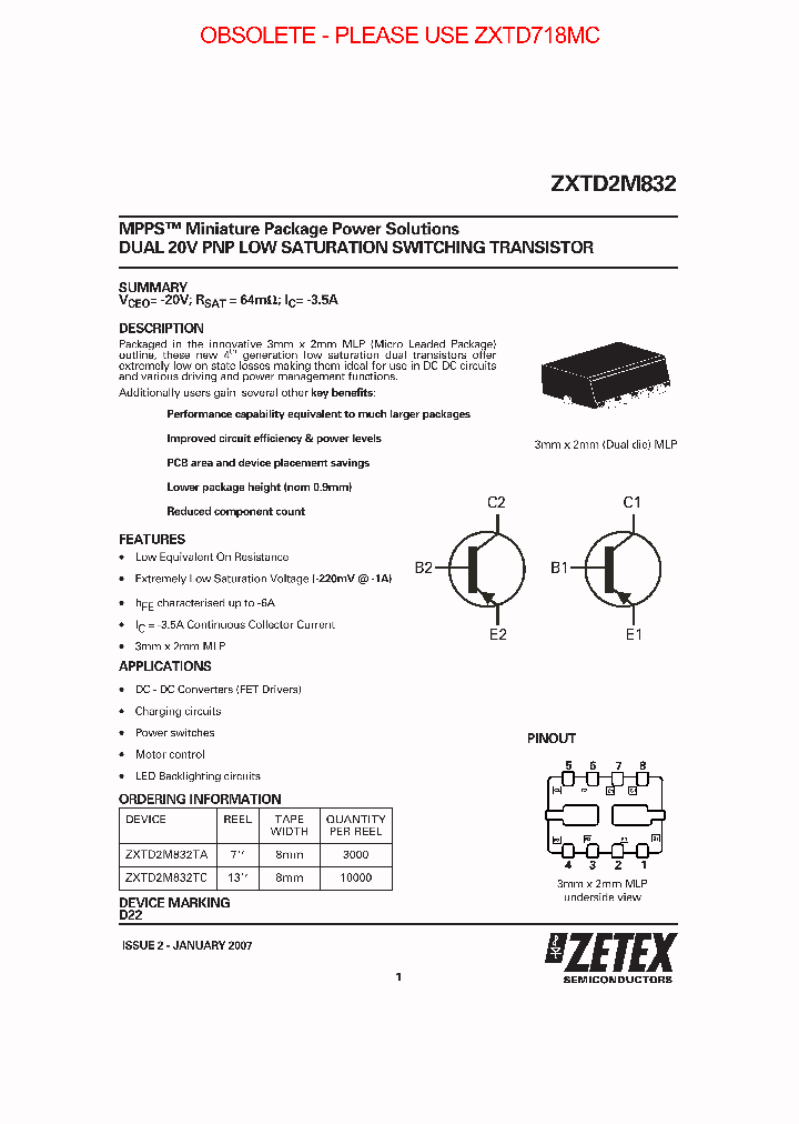 ZXTD2M832_8875563.PDF Datasheet