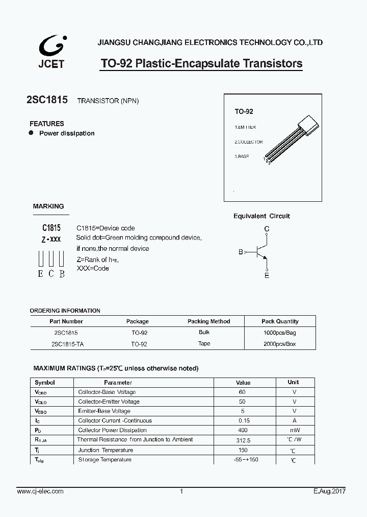 2SC1815_8880891.PDF Datasheet