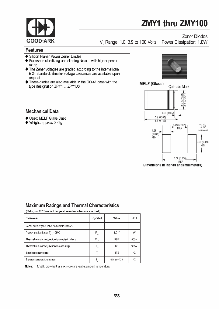 ZMY100_8882888.PDF Datasheet