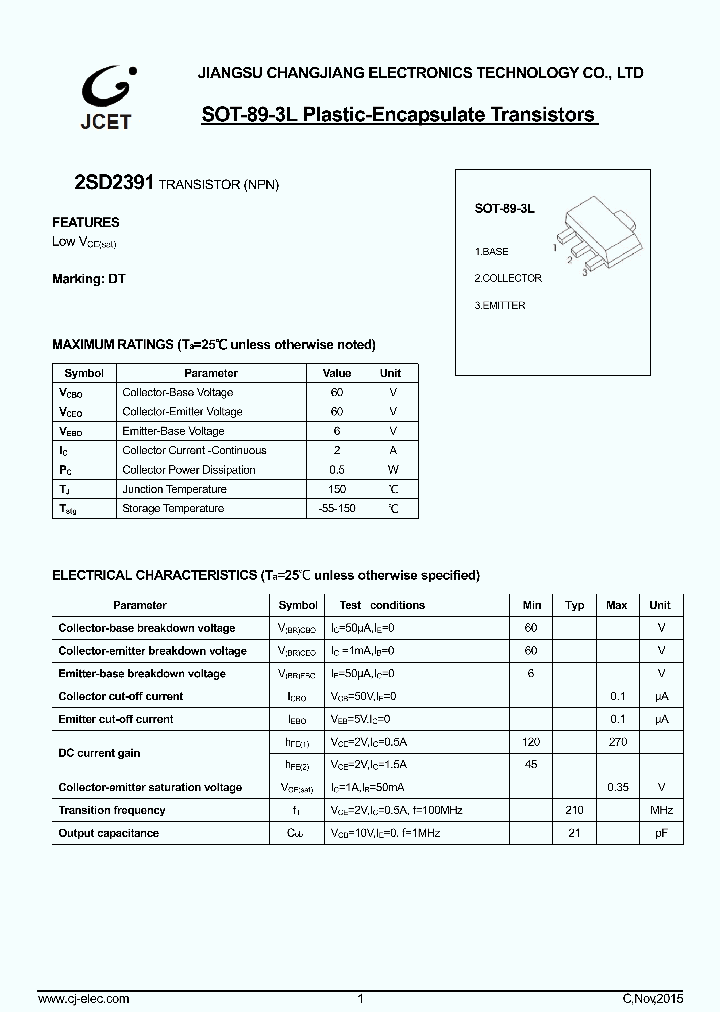 2SD2391_8883117.PDF Datasheet