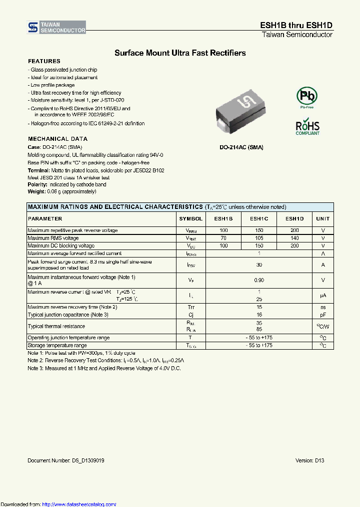 ESH1D_8883485.PDF Datasheet