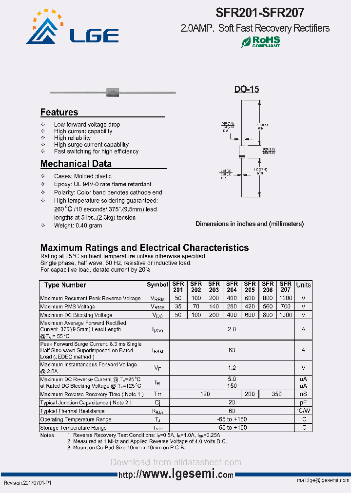 SFR204_8888269.PDF Datasheet