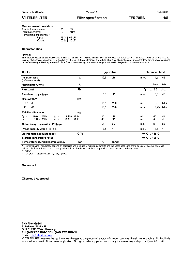 TFS70BB_8888464.PDF Datasheet