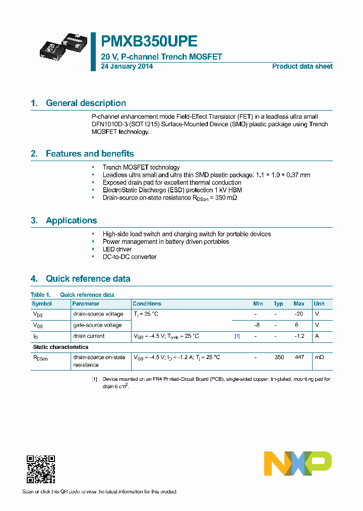 PMXB350UPE-15_8888578.PDF Datasheet