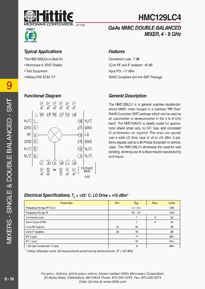 HMC129LC4_8889977.PDF Datasheet