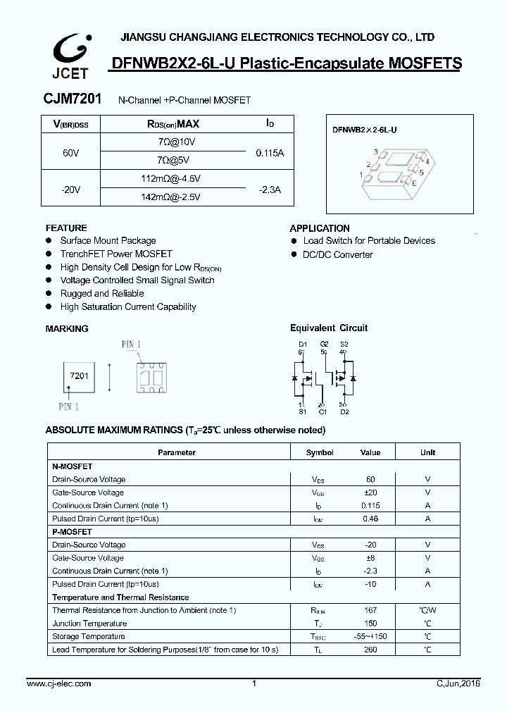 CJM7201_8893087.PDF Datasheet