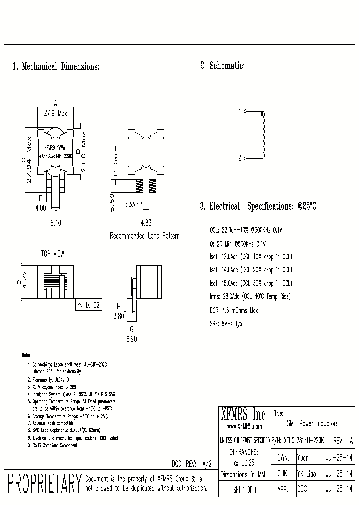 XFHCL2814H-220K_8893237.PDF Datasheet