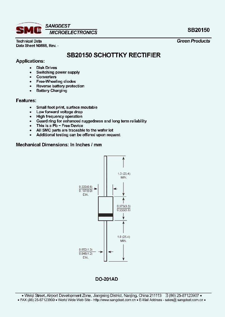 SB20150_8893583.PDF Datasheet