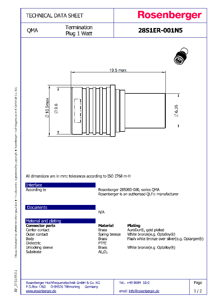 28S1ER-001N5_8894172.PDF Datasheet